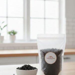 microcereales aireados blancos y negros