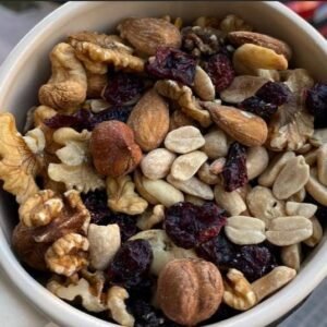 Mix seco con arandanos y avellanas